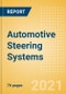 Automotive Steering Systems - Global Sector Overview and Forecast to 2036 (Q2 2021 Update) - Product Image