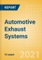 Automotive Exhaust Systems - Global Sector Overview and Forecast to 2036 (Q2 2021 Update) - Product Thumbnail Image