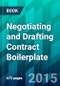 Negotiating and Drafting Contract Boilerplate - Product Image