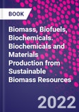 Biomass, Biofuels, Biochemicals. Biochemicals and Materials Production from Sustainable Biomass Resources- Product Image