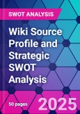 Wiki Source Profile and Strategic SWOT Analysis- Product Image