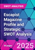 Escapist Magazine Profile and Strategic SWOT Analysis- Product Image