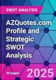 AZQuotes.com Profile and Strategic SWOT Analysis- Product Image