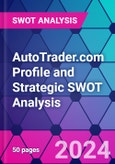 AutoTrader.com Profile and Strategic SWOT Analysis- Product Image