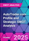 AutoTrader.com Profile and Strategic SWOT Analysis- Product Image