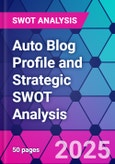 Auto Blog Profile and Strategic SWOT Analysis- Product Image