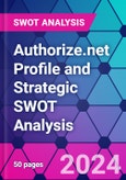 Authorize.net Profile and Strategic SWOT Analysis- Product Image