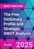 The Free Dictionary Profile and Strategic SWOT Analysis- Product Image