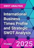 International Business Times Profile and Strategic SWOT Analysis- Product Image