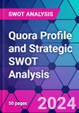 Quora Profile and Strategic SWOT Analysis- Product Image
