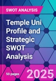 Temple Uni Profile and Strategic SWOT Analysis- Product Image