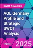 AOL Germany Profile and Strategic SWOT Analysis- Product Image