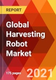 Global Harvesting Robot Market, By Robot Type (Semi-Autonomous, Fully Autonomous), By Harvesting Type (Fruit, Vegetable, Grain, Others), By Application (Outdoor, Greenhouse), By Region, Estimation & Forecast, 2017 - 2027- Product Image