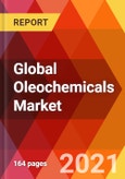 Global Oleochemicals Market, By Product (Alkoxylates, Fatty Acid MethylEster, Glycerin, Fatty Alcohol, Others), By Application (F&B, Textiles, Industrial, Paints & Inks, Others), By Sales Channel (Direct, Indirect), Estimation & Forecast, 2017 - 2027- Product Image