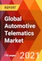 Global Automotive Telematics Market, By Component (Hardware, Software, Services), By Vehicle Type (LCV, Two-Wheeler, Others), By Connectivity (Satellite, Cellular), By Channel (Aftermarket, OEMs), By Application, Estimation & Forecast, 2017 - 2027 - Product Thumbnail Image