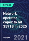 Network operator capex to hit $591B in 2025- Product Image