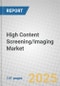 High Content Screening/Imaging: Technologies and Global Markets 2021-2026 - Product Thumbnail Image