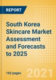 South Korea Skincare Market Assessment and Forecasts to 2025 - Analyzing Product Categories and Segments, Distribution Channel, Competitive Landscape, Packaging and Consumer Segmentation- Product Image