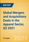Global Mergers and Acquisitions (M&A) Deals in the Apparel Sector, Q2 2021 - Top Themes - Thematic Research - Product Thumbnail Image