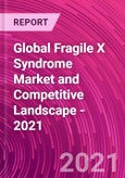 Global Fragile X Syndrome Market and Competitive Landscape - 2021- Product Image