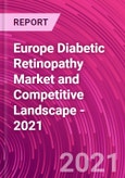 Europe Diabetic Retinopathy Market and Competitive Landscape - 2021- Product Image