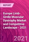 Europe Limb-Girdle Muscular Dystrophy Market and Competitive Landscape - 2021- Product Image