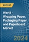 World - Wrapping Paper, Packaging Paper and Paperboard - Market Analysis, Forecast, Size, Trends and Insights. Update: COVID-19 Impact - Product Image