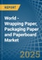 World - Wrapping Paper, Packaging Paper and Paperboard - Market Analysis, Forecast, Size, Trends and Insights. Update: COVID-19 Impact - Product Thumbnail Image