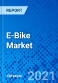 E-Bike Market, by Type, by Battery Type, by Motor, by Operating Mode, and by Region - Size, Share, Outlook, and Opportunity Analysis, 2021 - 2028- Product Image