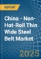 China - Non-Hot-Roll Thin Wide Steel Belt - Market Analysis, Forecast, Size, Trends and Insights. Update: COVID-19 Impact - Product Image