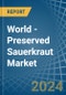 World - Preserved Sauerkraut - Market Analysis, Forecast, Size, Trends and Insights - Product Thumbnail Image