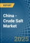 China - Crude Salt - Market Analysis, Forecast, Size, Trends and Insights. Update: COVID-19 Impact - Product Thumbnail Image