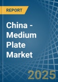 China - Medium Plate - Market Analysis, Forecast, Size, Trends and Insights. Update: COVID-19 Impact- Product Image