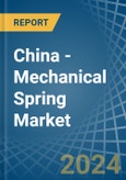 China - Mechanical Spring - Market Analysis, Forecast, Size, Trends and Insights. Update: COVID-19 Impact- Product Image
