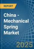 China - Mechanical Spring - Market Analysis, Forecast, Size, Trends and Insights. Update: COVID-19 Impact- Product Image