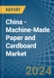China - Machine-Made Paper and Cardboard - Market Analysis, Forecast, Size, Trends and Insights. Update: COVID-19 Impact - Product Image