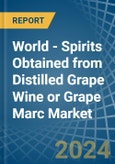 World - Spirits Obtained from Distilled Grape Wine or Grape Marc - Market Analysis, Forecast, Size, Trends and Insights- Product Image