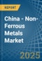 China - Non-Ferrous Metals (Lead) - Market Analysis, Forecast, Size, Trends and Insights. Update: COVID-19 Impact - Product Thumbnail Image