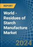 World - Residues of Starch Manufacture - Market Analysis, Forecast, Size, Trends and Insights- Product Image