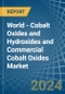 World - Cobalt Oxides and Hydroxides and Commercial Cobalt Oxides - Market Analysis, Forecast, Size, Trends and Insights. Update: COVID-19 Impact - Product Image