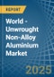 World - Unwrought Non-Alloy Aluminium - Market Analysis, Forecast, Size, Trends and Insights. Update: COVID-19 Impact - Product Thumbnail Image