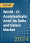 World - O-Acetylsalicylic Acid, Its Salts and Esters - Market Analysis, Forecast, Size, Trends and Insights - Product Image
