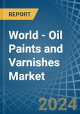 World - Oil Paints and Varnishes (Including Enamels and Lacquers) - Market Analysis, Forecast, Size, Trends and Insights. Update: COVID-19 Impact- Product Image