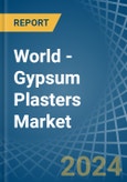 World - Gypsum Plasters - Market Analysis, Forecast, Size, Trends and Insights- Product Image