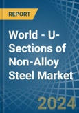 World - U-Sections of Non-Alloy Steel - Market Analysis, Forecast, Size, Trends and Insights- Product Image