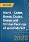 World - Cases, Boxes, Crates, Drums and Similar Packings of Wood - Market Analysis, Forecast, Size, Trends and Insights. Update: COVID-19 Impact - Product Image