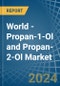 World - Propan-1-Ol (Propyl Alcohol) and Propan-2-Ol (Isopropyl Alcohol) - Market Analysis, Forecast, Size, Trends and Insights. Update: COVID-19 Impact - Product Image