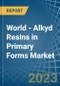 World - Alkyd Resins in Primary Forms - Market Analysis, Forecast, Size, Trends and insights. Update: COVID-19 Impact - Product Image