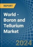 World - Boron and Tellurium - Market Analysis, Forecast, Size, Trends and Insights- Product Image