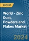 World - Zinc Dust, Powders and Flakes (Excluding Zinc Dust Powders or Flakes Prepared as Colours, Paints or the like, Zinc Pellets) - Market Analysis, Forecast, Size, Trends and Insights. Update: COVID-19 Impact - Product Image